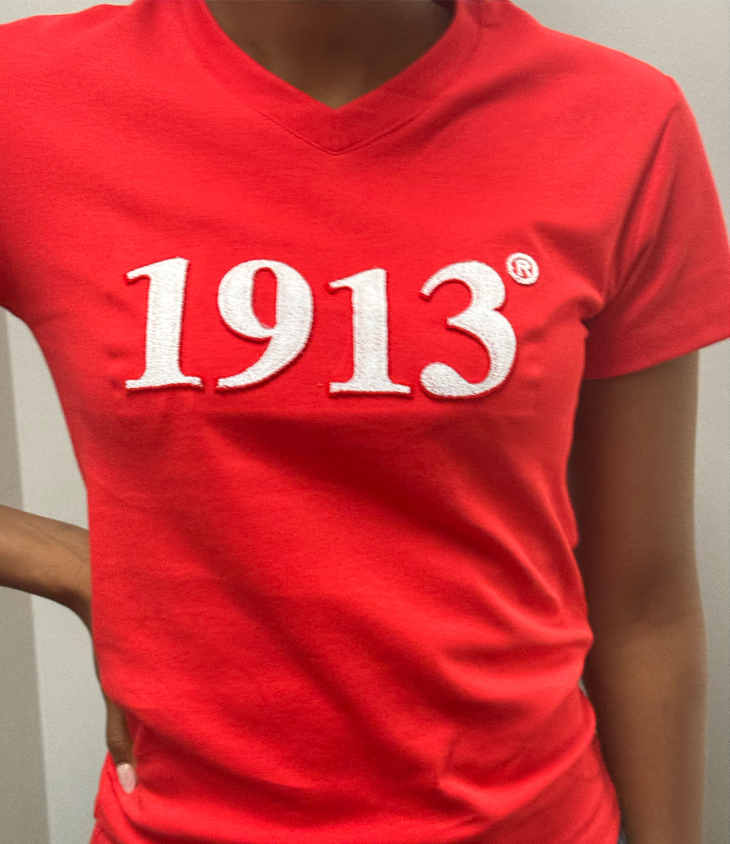 Delta Sigma Theta -1913 Embroidered (Soft Touch/Red) Da Greek Spot Original Collection
