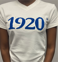 Zeta Phi Beta -1920 Embroidered (Soft Touch/White) Da Greek Spot Original Collection