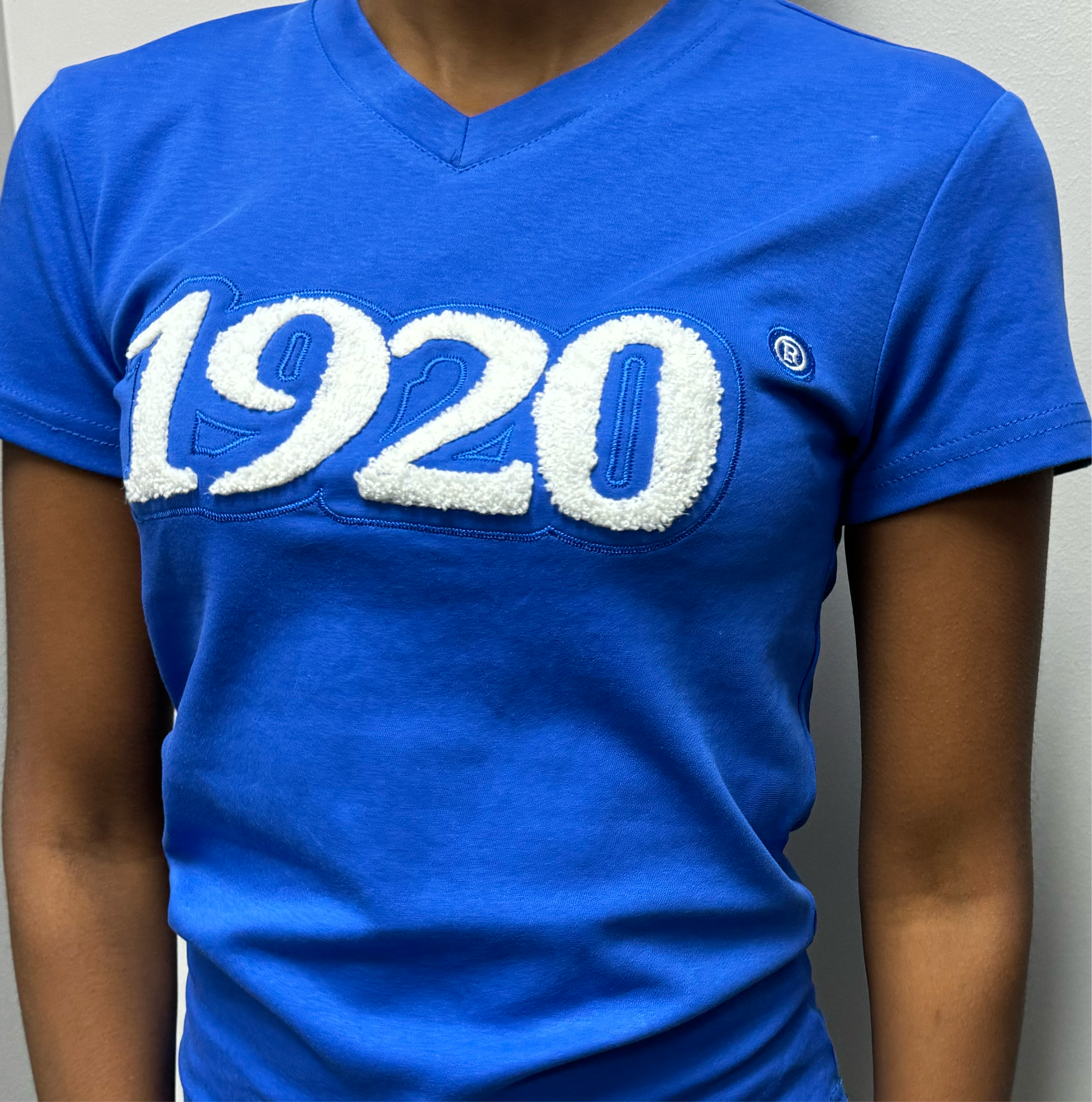 Zeta Phi Beta -1920 Embroidered (Soft Touch/Blue) Da Greek Spot Original Collection