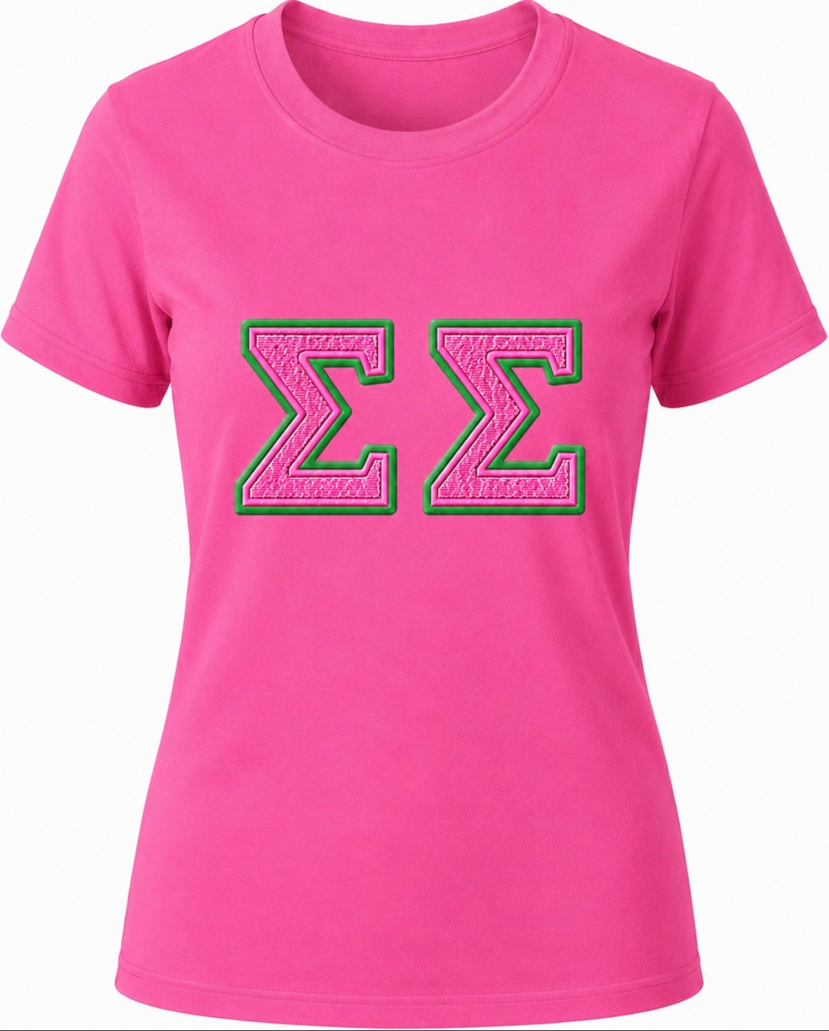 Alpha Kappa Alpha - Sigma Sigma Chapter Printed Tee (Pink)