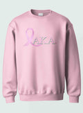 Alpha Kappa Alpha - Breast Cancer Awareness(Crewneck Sweatshirt(Pink/Pink)