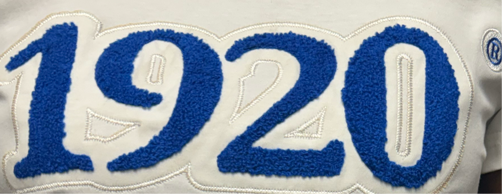 Zeta Phi Beta -1920 Embroidered (Soft Touch/White) Da Greek Spot Original Collection