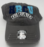 HBCU- Grad (Grey Distressed/ Dad Cap)