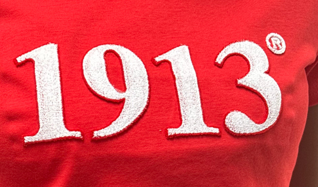 Delta Sigma Theta -1913 Embroidered (Soft Touch/Red) Da Greek Spot Original Collection