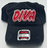Delta Sigma Theta - Diva (Distressed/ Dad Cap)
