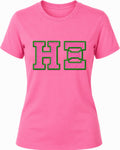 Alpha Kappa Alpha - Eta Xi Chapter Printed Tee (Pink)