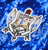 Sigma Gamma Rho - Sequin Jacket,2nd Edition (Blue)