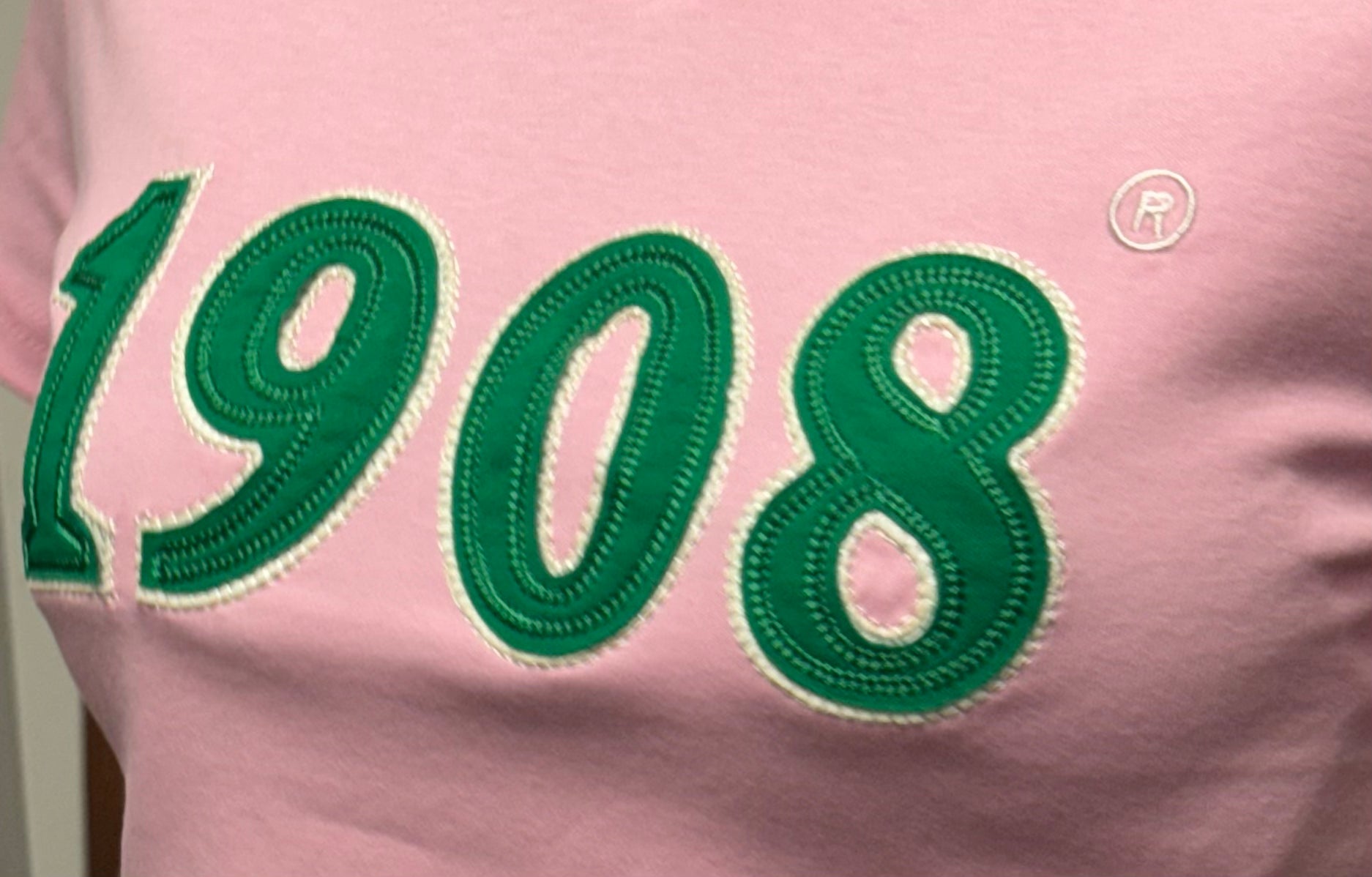 Alpha Kappa Alpha -1908 Embroidered (Soft Touch/Pink) Da Greek Spot Original Collection