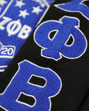 Zeta Phi Beta - VNeck Sweater (Black)