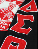 Delta Sigma Theta - VNeck Sweater (Black)