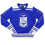 Phi Beta Sigma- VNeck Sweater (Blue)