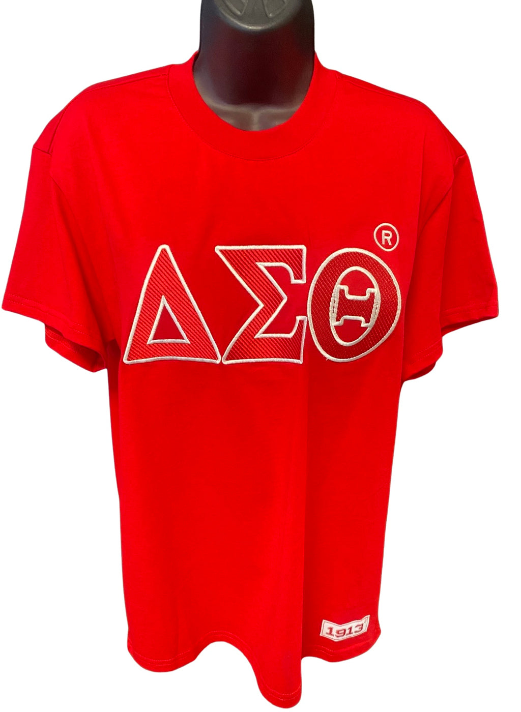 Delta Sigma Theta - Double Stitched Embroidered Short Sleeve Shirt, Da Greek Spot Original Collection
