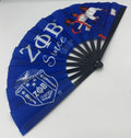Zeta Phi Beta - Clack Hand Fan (Blue/2nd Edition)
