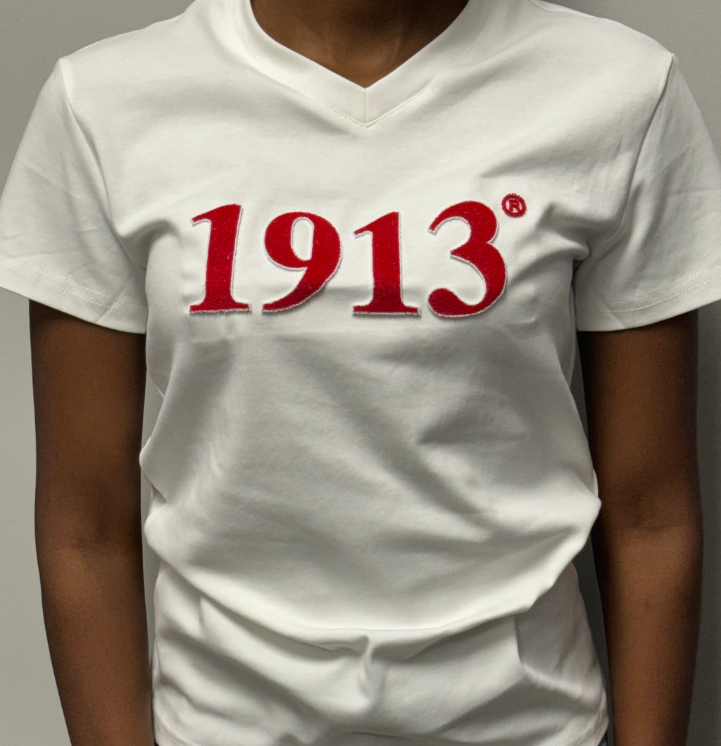 Delta Sigma Theta -1913 Embroidered (Soft Touch/Red) Da Greek Spot Original Collection
