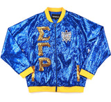 Sigma Gamma Rho - Sequin Jacket,2nd Edition (Blue)