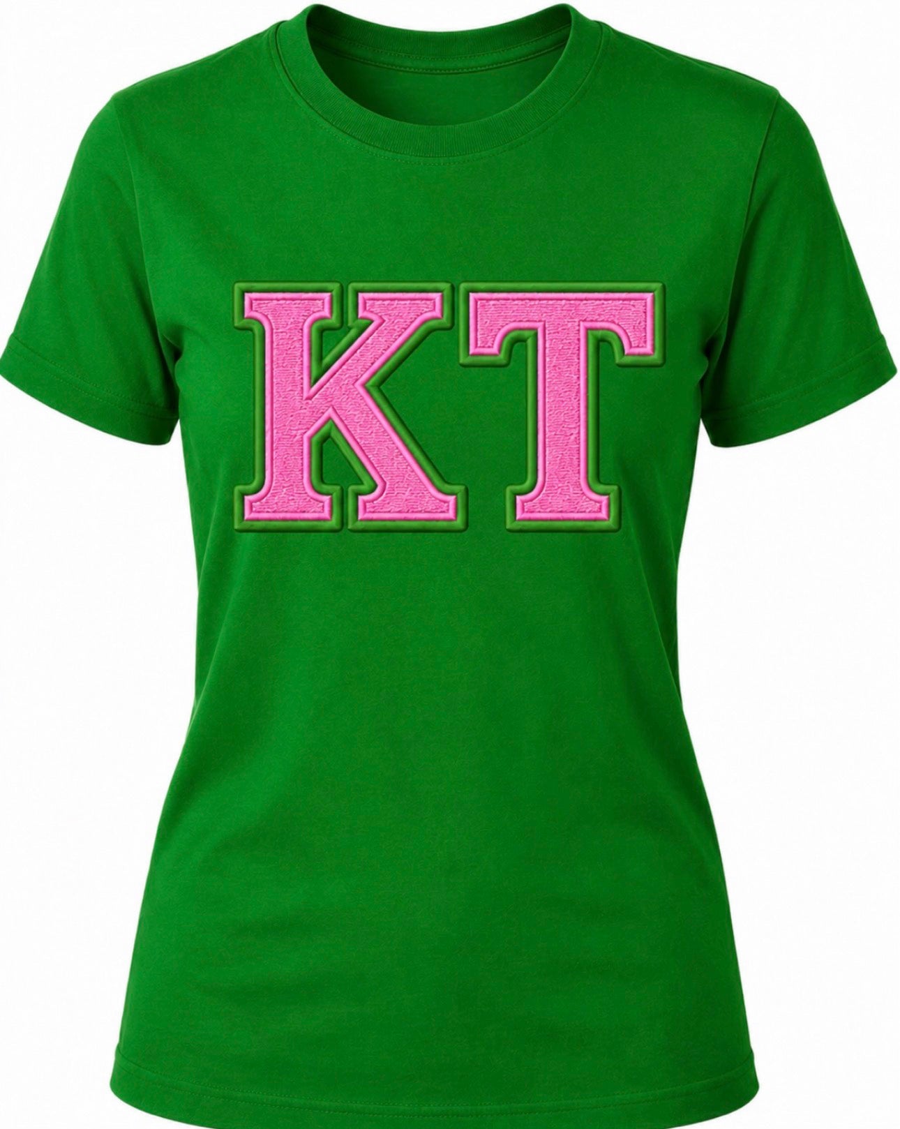 Alpha Kappa Alpha - Kappa Tau Chapter Printed Tee (Green)