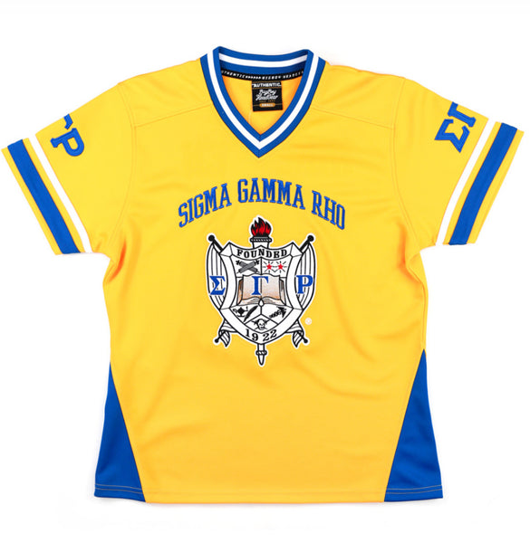 Sigma Gamma Rho - Football Jersey (Gold) (2nd Edition)