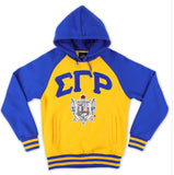 Sigma Gamma Rho -  Two Tone Chenille Hoodie