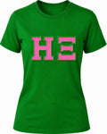 Alpha Kappa Alpha - Eta Xi Chapter Printed Tee (Green)