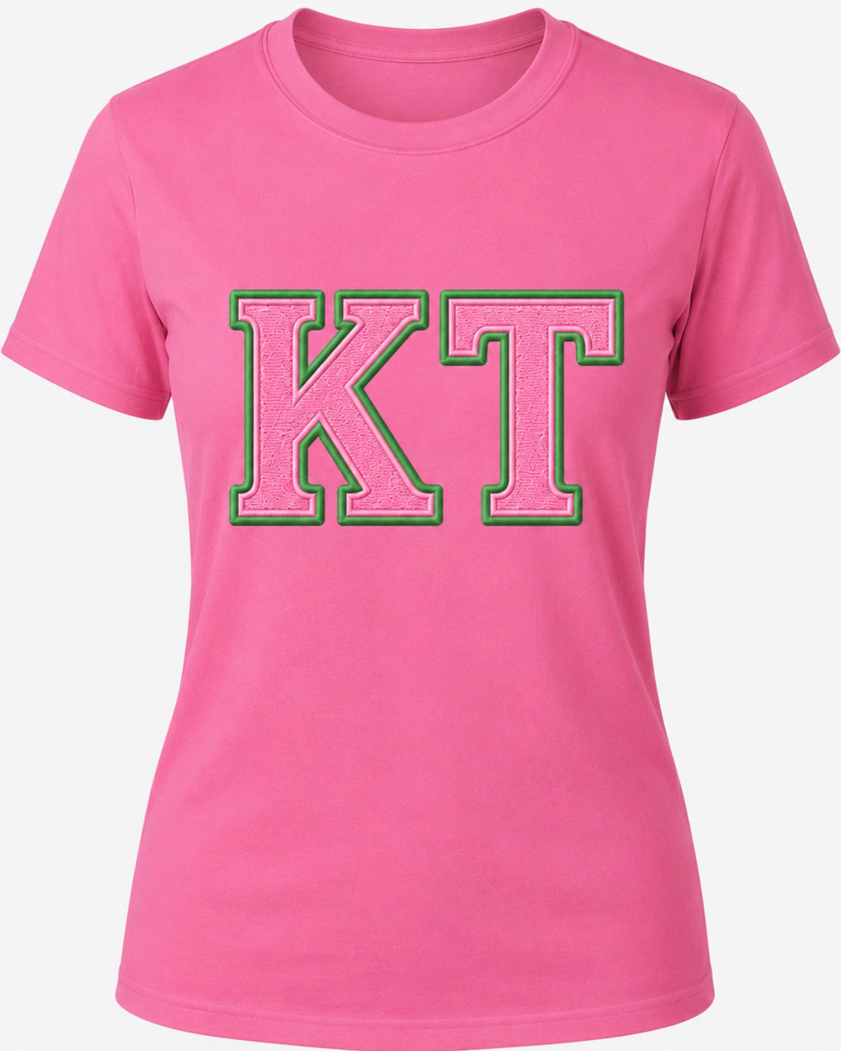Alpha Kappa Alpha - Kappa Tau Chapter Printed Tee (Pink)