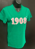 Alpha Kappa Alpha -1908 Embroidered (Soft Touch/Green) Da Greek Spot Original Collection