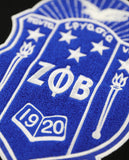 Zeta Phi Beta - VNeck Sweater (Black)