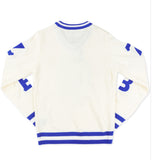 Zeta Phi Beta - VNeck Sweater (Ivory)