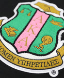 Alpha Kappa Alpha - VNeck Sweater (Black)