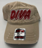 Delta Sigma Theta - Diva (Distressed/ Dad Cap)