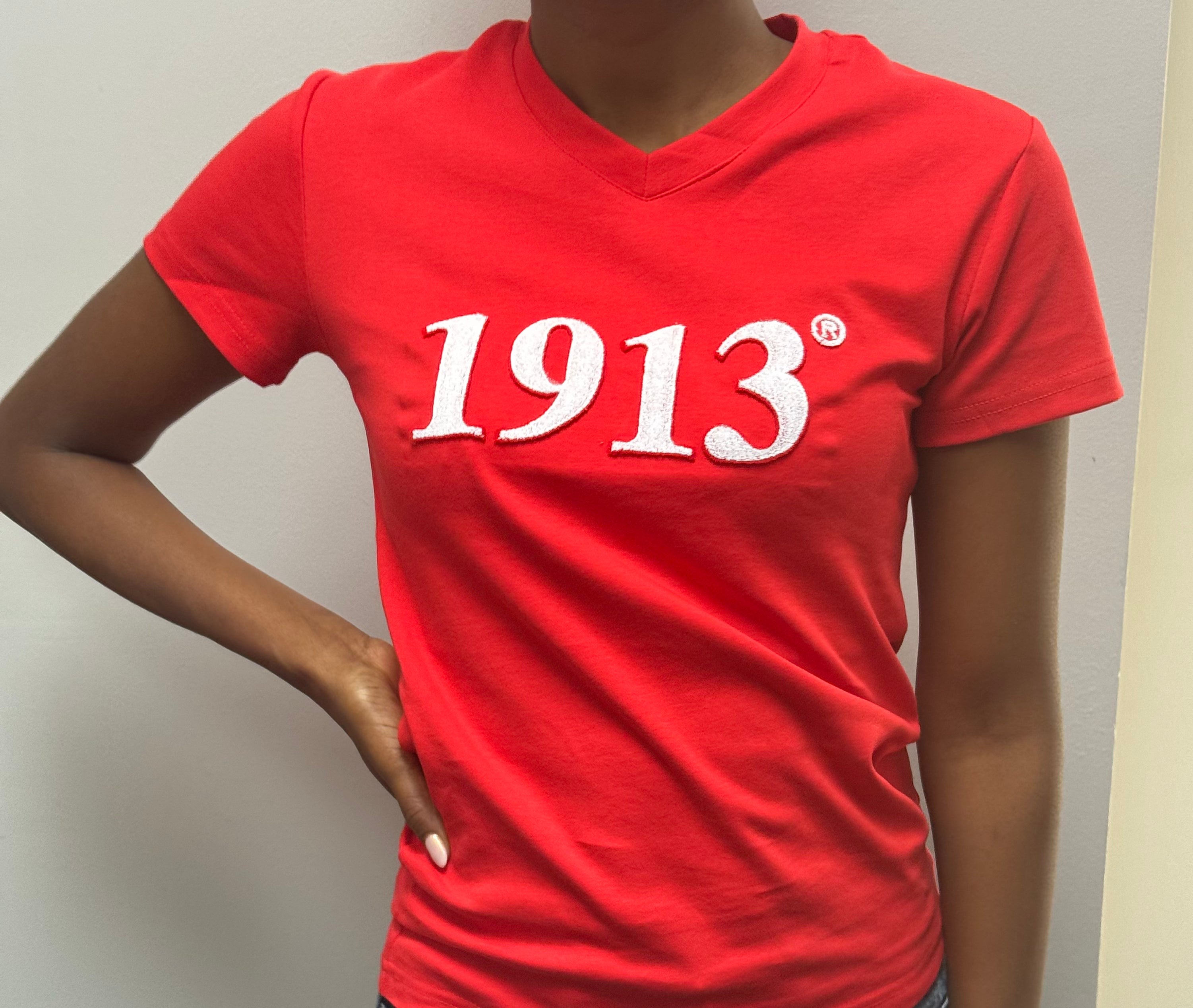 Delta Sigma Theta -1913 Embroidered (Soft Touch/Red) Da Greek Spot Original Collection