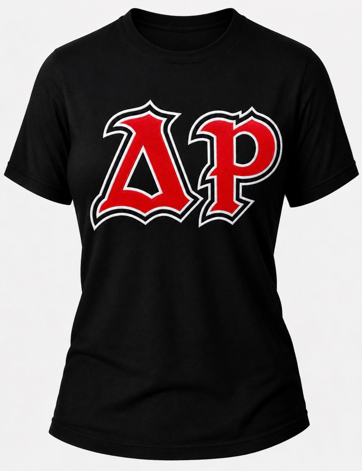 Delta Sigma Theta - Delta Rho Retro Chapter Printed Tee (Black)