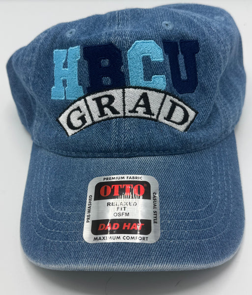 HBCU- Grad (Denim/Dad Cap/Blue & Light Blue)