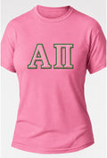 Alpha Kappa Alpha - Alpha Pi Chapter Printed Tee (Pink)