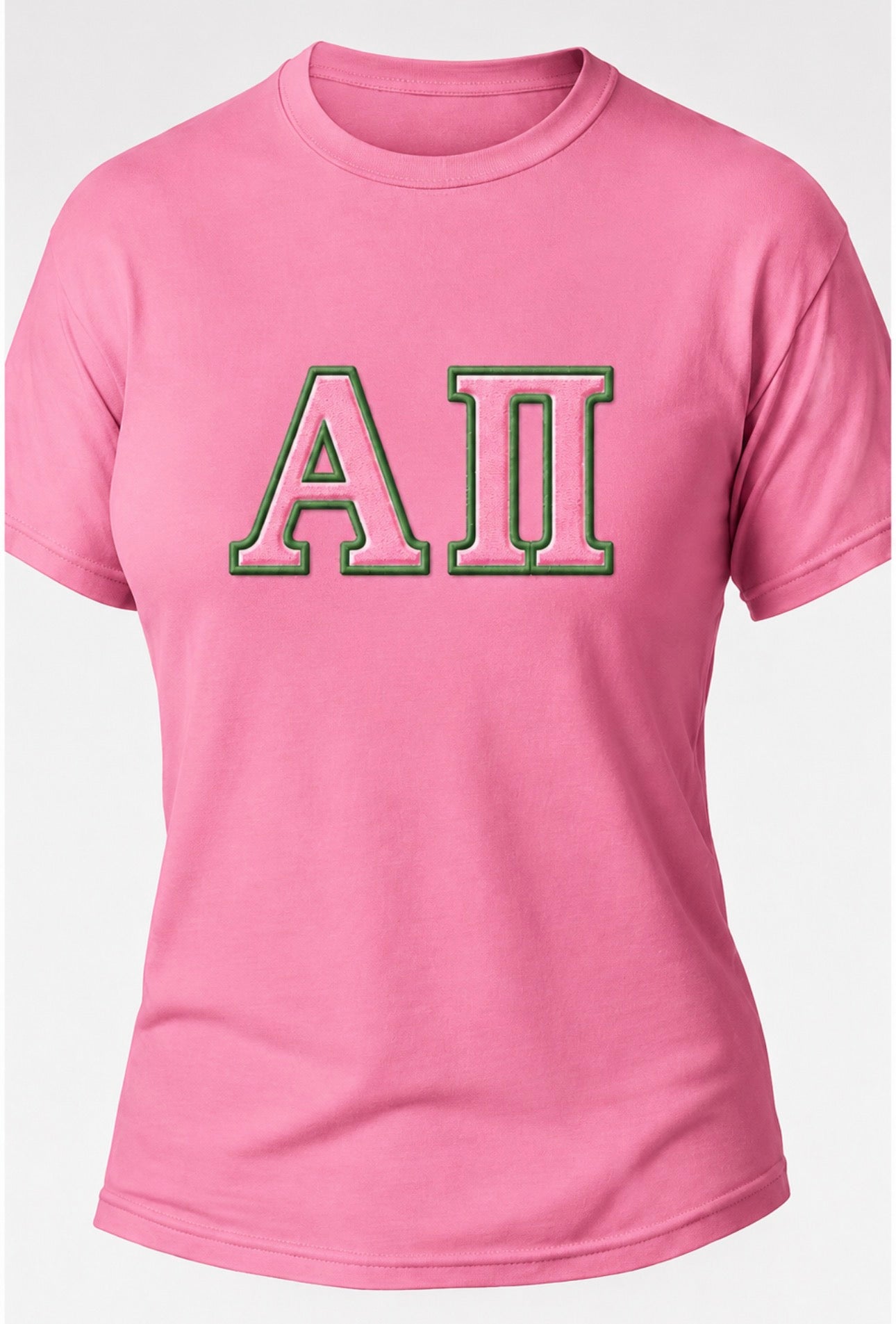 Alpha Kappa Alpha - Alpha Pi Chapter Printed Tee (Pink)