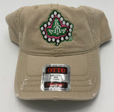 Alpha Kappa Alpha - Ivy (Distressed/ Dad Cap)