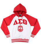 Delta Sigma Theta  -  Two Tone Chenille Hoodie