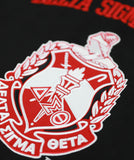 Delta Sigma Theta - Football Jersey (Black) (2nd Edition)