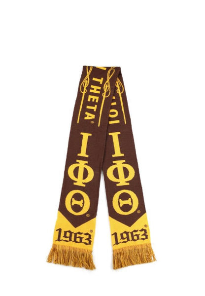 Iota Phi Theta - Scarf (Brown/Gold)