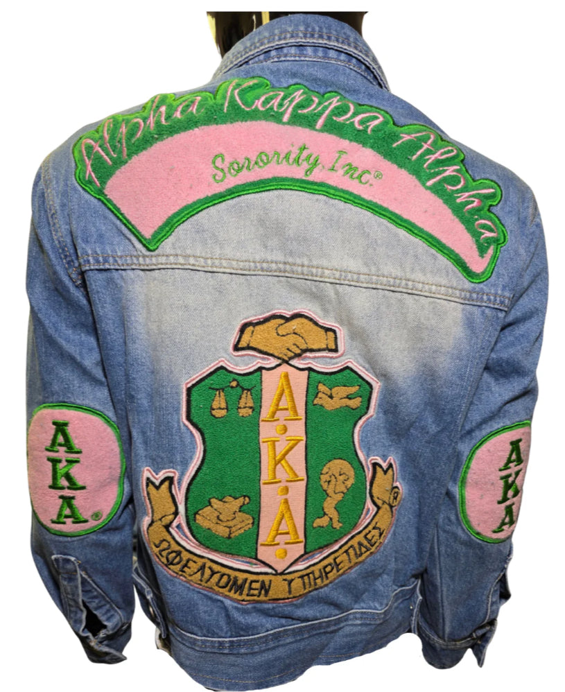 Alpha Kappa Alpha - Denim Jacket