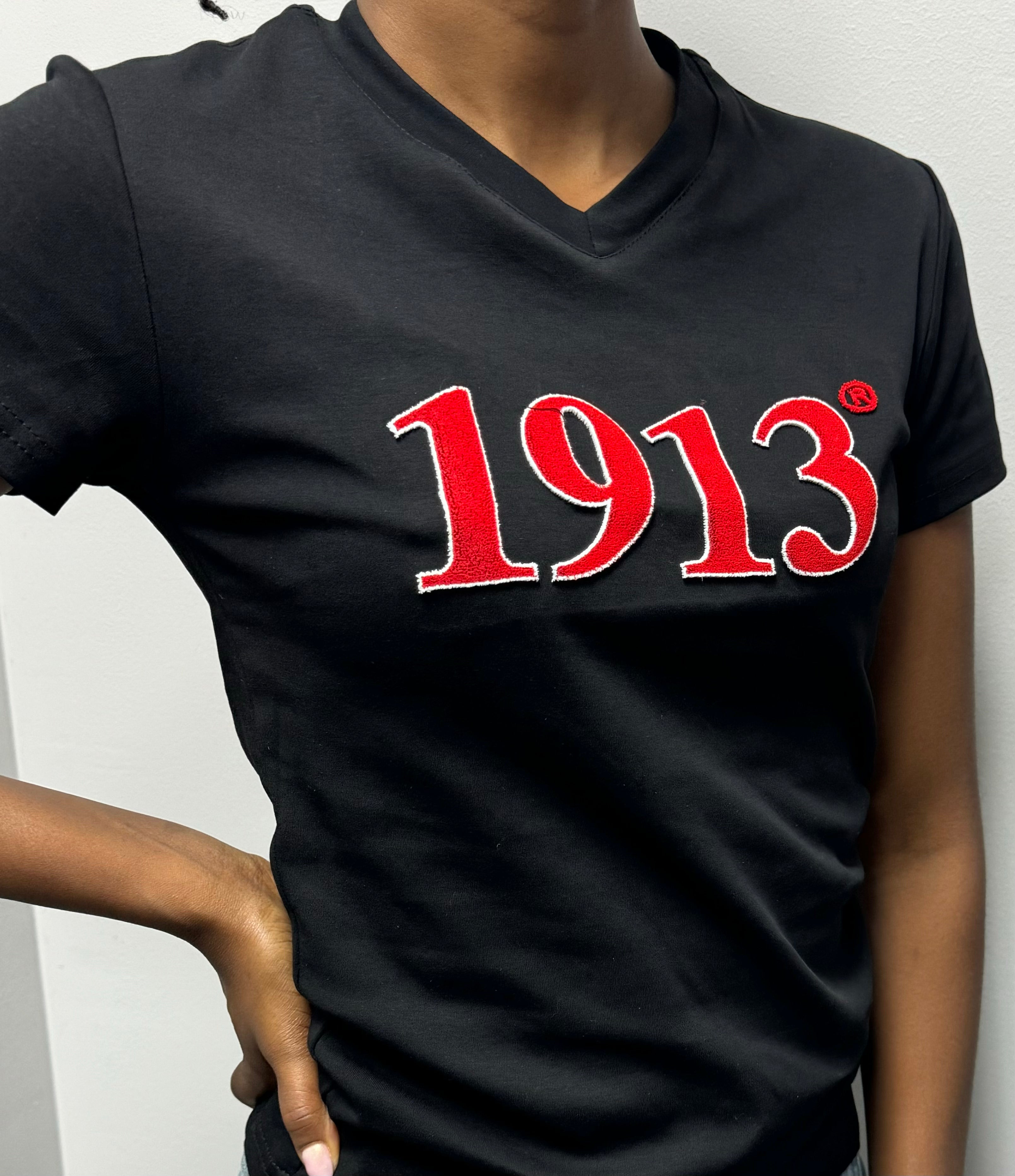 Delta Sigma Theta -1913 Embroidered (Soft Touch/Black) Da Greek Spot Original Collection