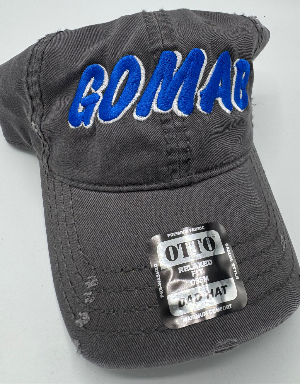 Phi Beta Sigma - Gomab (Grey Distressed/ Dad Cap)