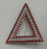 Delta Sigma Theta - Pearl Pyramid 2”Brooch (3nd Edition)