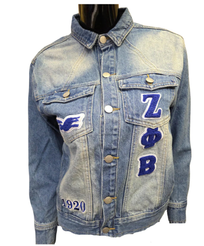 Zeta Phi Beta - Denim Jacket