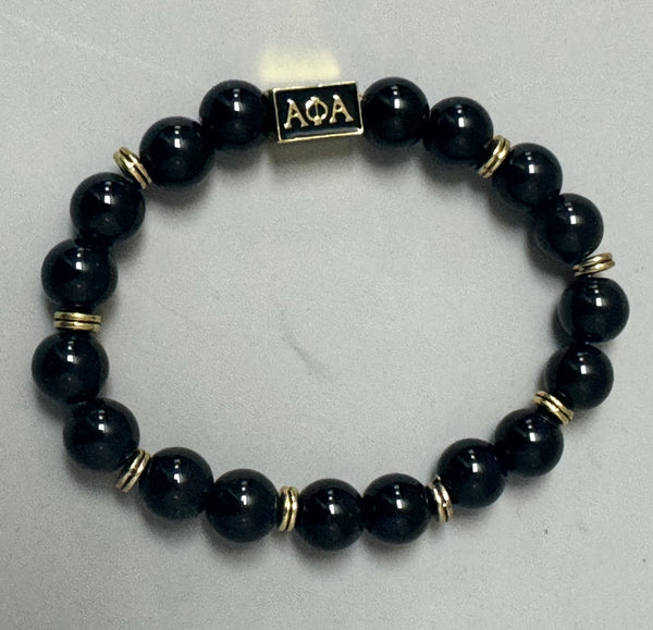 Alpha Phi Alpha -  Men's Beaded breacelet