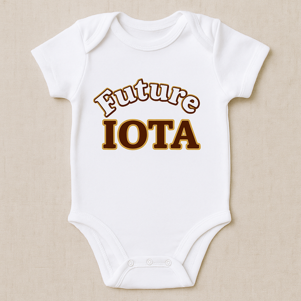 Infant Future Iota Onsie (100% Cotton)