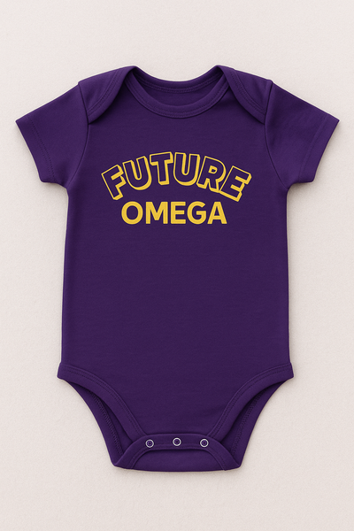 Infant Future Omega Onsie (100% Cotton)