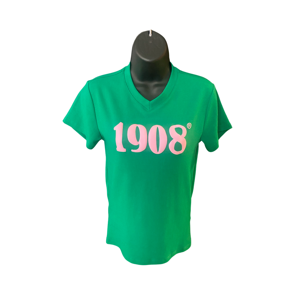 Alpha Kappa Alpha 1908 Puff Print (Soft Touch) Da Greek Spot Original Collection