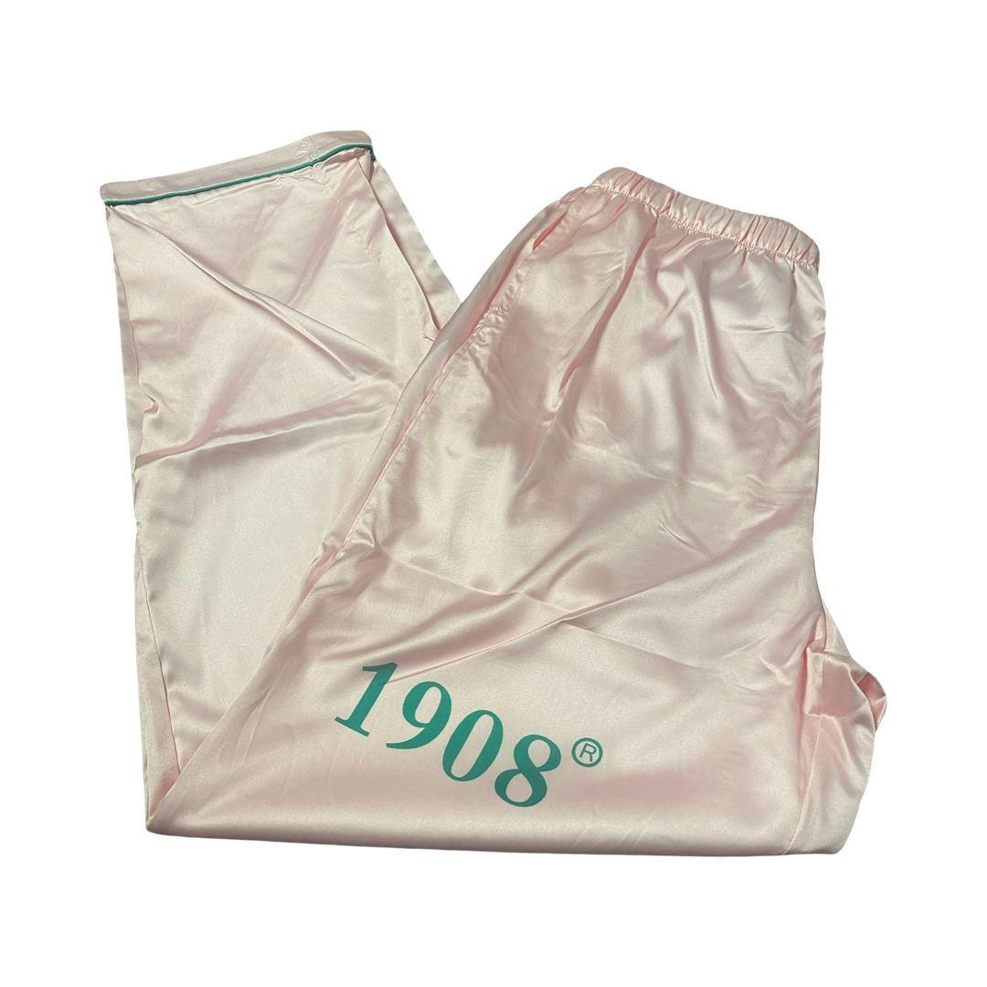 Alpha Kappa Alpha - Pajama Set, Da Greek Spot Original Collection (Shirt/Pants/Shorts)