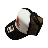 Chucks & Pearls (Red w/Pearl Soles) Trucker Hat