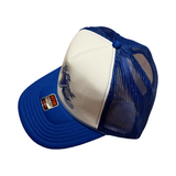 Chucks & Pearls (Blue w/Pearl Soles) Trucker Hat